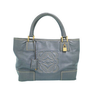 Loewe Amazona Leather Calfskin Shoulder Handbag